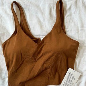 Lululemon Align Tank Top in Copper Brown
